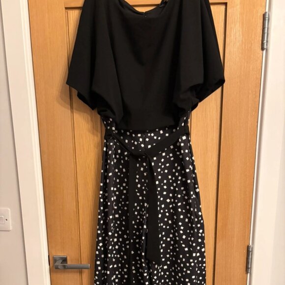 Black and white jumpsuit